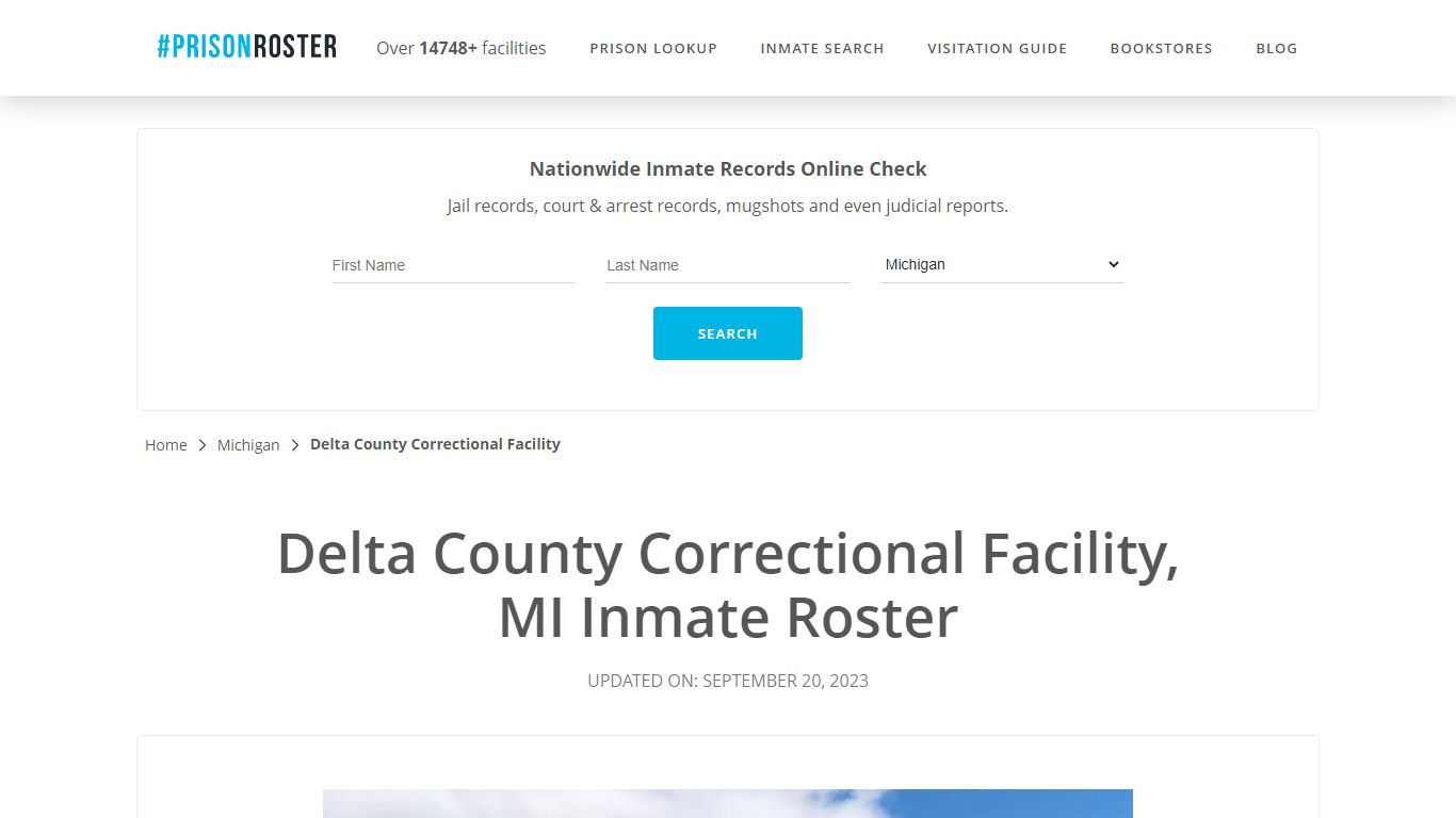 Delta County Correctional Facility, MI Inmate Roster - Prisonroster